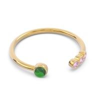 Petite Open Bezel Vigata Band