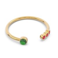 Petite Open Bezel Vigata Band