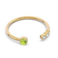 Petite Open Bezel Vigata Band