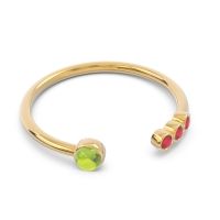 Petite Open Bezel Vigata Band