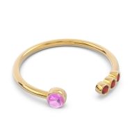 Petite Open Bezel Vigata Band