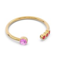 Petite Open Bezel Vigata Band