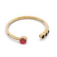 Petite Open Bezel Vigata Band