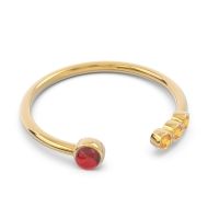 Petite Open Bezel Vigata Band