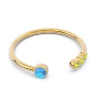 Petite Open Bezel Vigata Band