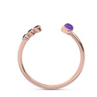 Petite Open Bezel Vigata Band