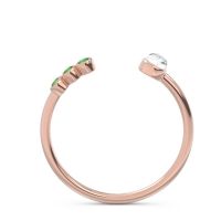 Petite Open Bezel Vigata Band