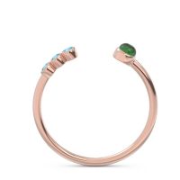 Petite Open Bezel Vigata Band