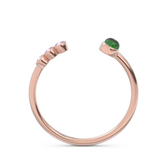 Petite Open Bezel Vigata Band
