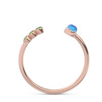 Petite Open Bezel Vigata Band