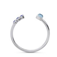 Petite Open Bezel Vigata Band