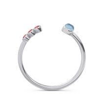 Petite Open Bezel Vigata Band