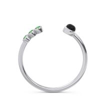 Petite Open Bezel Vigata Band