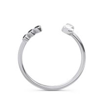 Petite Open Bezel Vigata Band