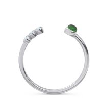 Petite Open Bezel Vigata Band