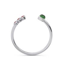 Petite Open Bezel Vigata Band