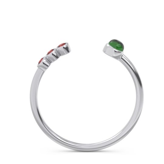 Petite Open Bezel Vigata Band