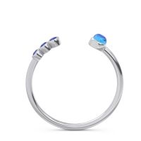 Petite Open Bezel Vigata Band