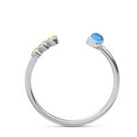 Petite Open Bezel Vigata Band