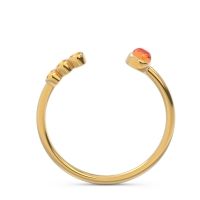 Petite Open Bezel Vigata Band