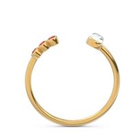 Petite Open Bezel Vigata Band