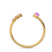 Petite Open Bezel Vigata Band