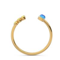 Petite Open Bezel Vigata Band