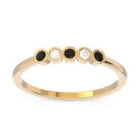 Petite Modern Bezel Pajcaka Band