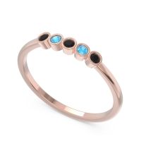 Petite Modern Bezel Pajcaka Band