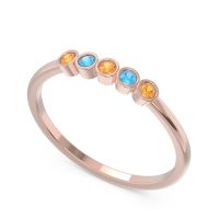 Petite Modern Bezel Pajcaka Band