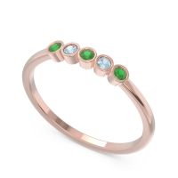 Petite Modern Bezel Pajcaka Band