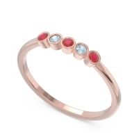 Petite Modern Bezel Pajcaka Band