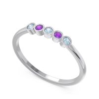 Petite Modern Bezel Pajcaka Band