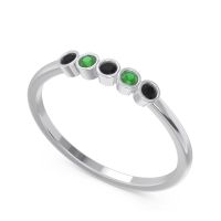 Petite Modern Bezel Pajcaka Band