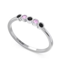 Petite Modern Bezel Pajcaka Band