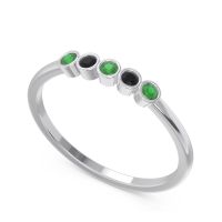Petite Modern Bezel Pajcaka Band