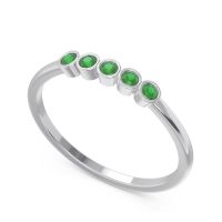 Petite Modern Bezel Pajcaka Band