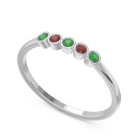 Petite Modern Bezel Pajcaka Band