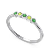 Petite Modern Bezel Pajcaka Band