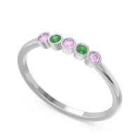 Petite Modern Bezel Pajcaka Band