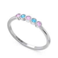 Petite Modern Bezel Pajcaka Band
