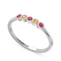 Petite Modern Bezel Pajcaka Band