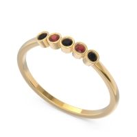 Petite Modern Bezel Pajcaka Band