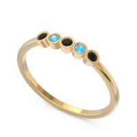 Petite Modern Bezel Pajcaka Band