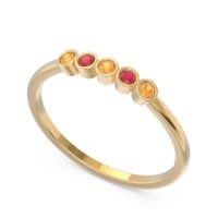 Petite Modern Bezel Pajcaka Band