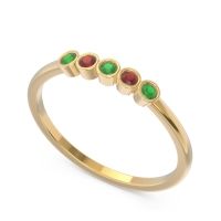 Petite Modern Bezel Pajcaka Band