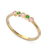 Petite Modern Bezel Pajcaka Band