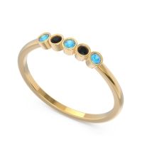 Petite Modern Bezel Pajcaka Band