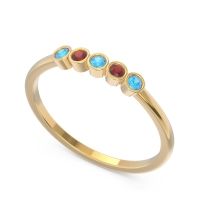 Petite Modern Bezel Pajcaka Band