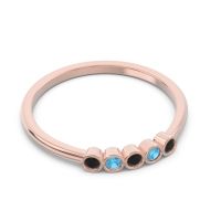 Petite Modern Bezel Pajcaka Band